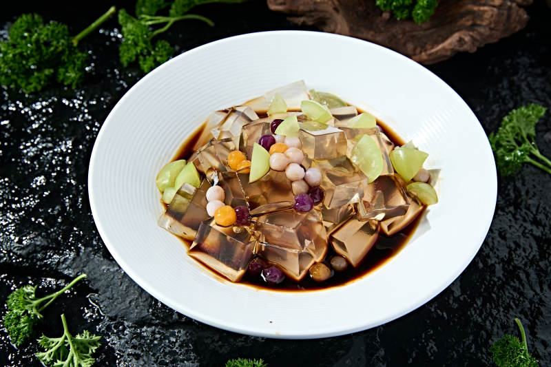 川渝美食糖水鲜果芋圆手搓冰粉图片