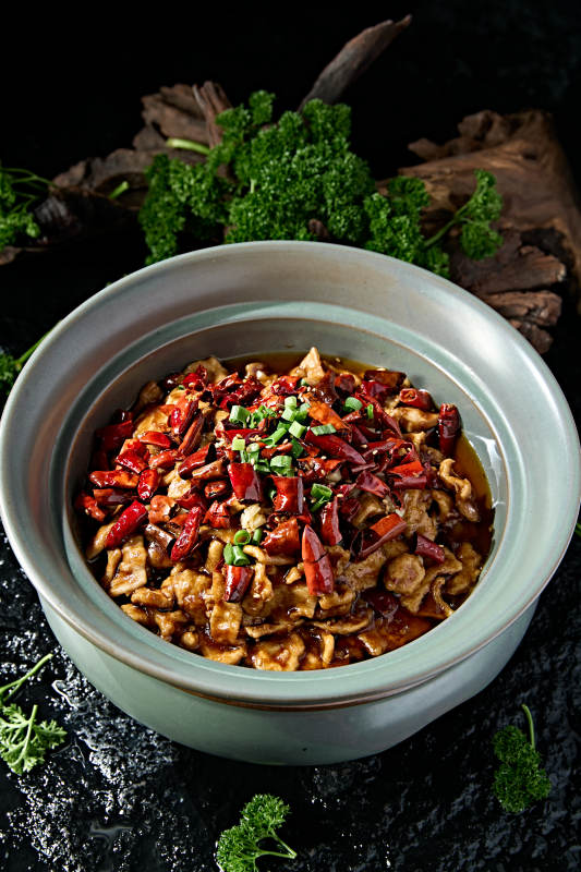 川香美味辣子爆炒里脊肉图片