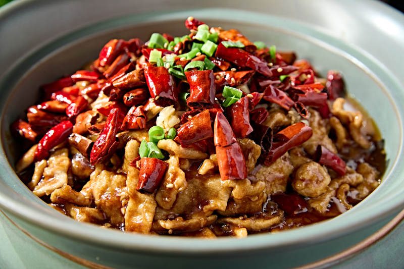 川香美味辣子爆炒里脊肉图片
