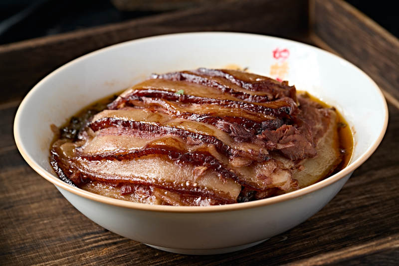 地方特色美食蔚县八大碗菜梅菜扣肉图片