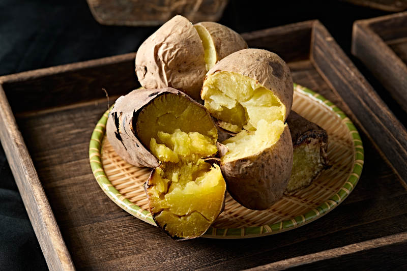 蔚县小吃烤土豆（烤山药）图片