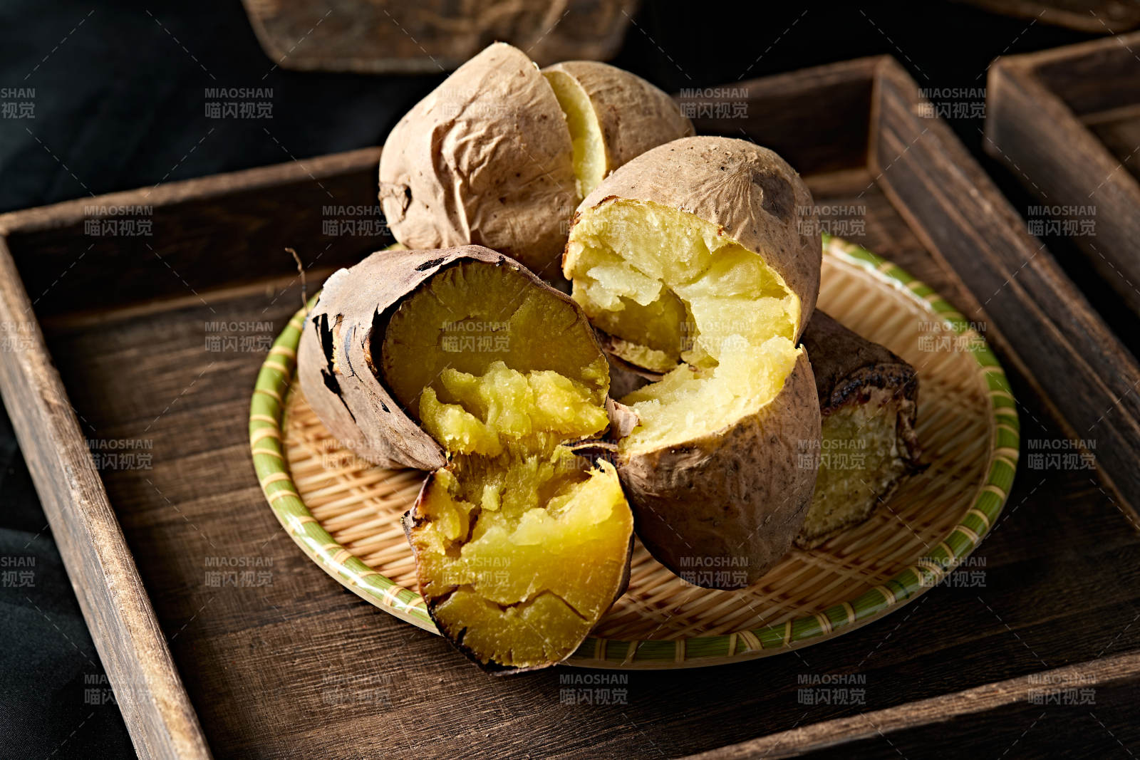 蔚县小吃烤土豆（烤山药）图片