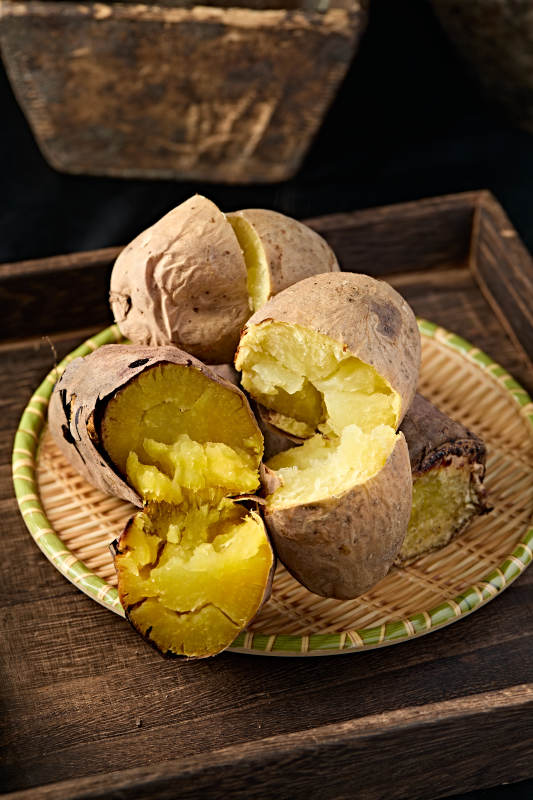 蔚县小吃烤土豆（烤山药）图片