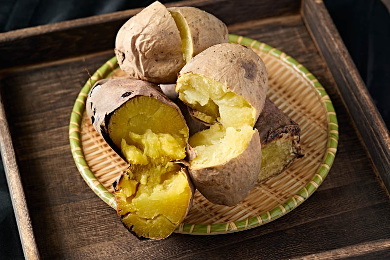 蔚县小吃烤土豆（烤山药）图片