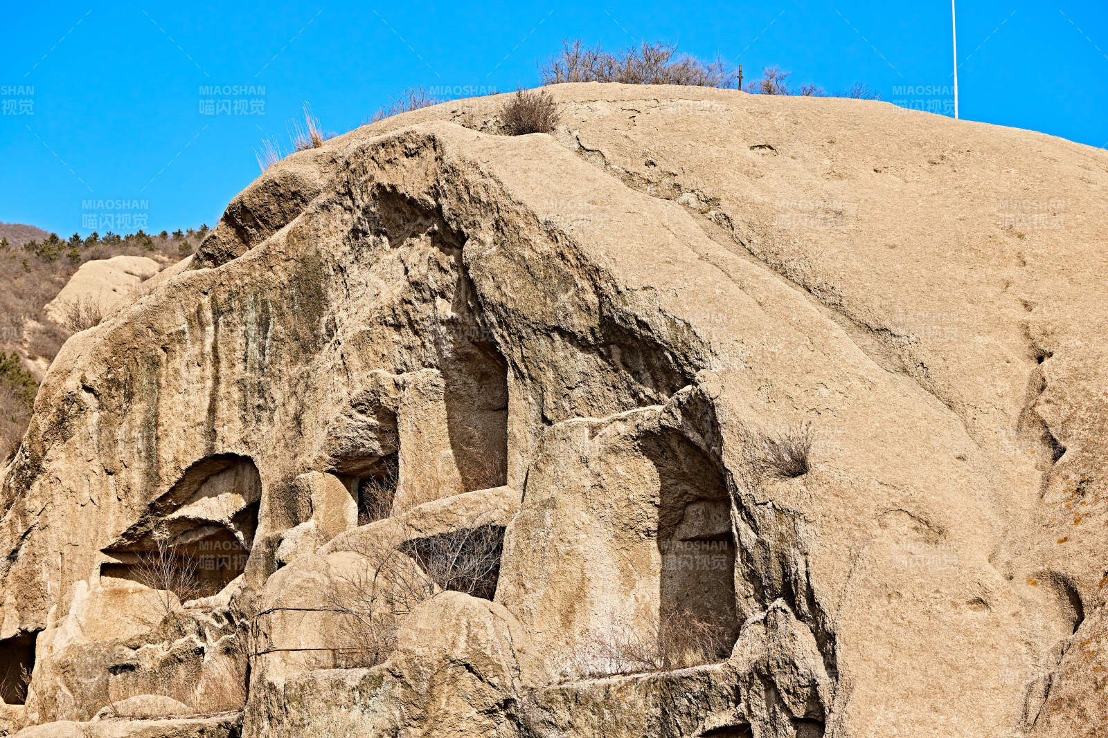 北京延庆古崖居风景区图片
