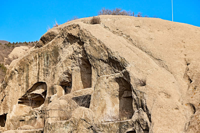 北京延庆古崖居风景区图片