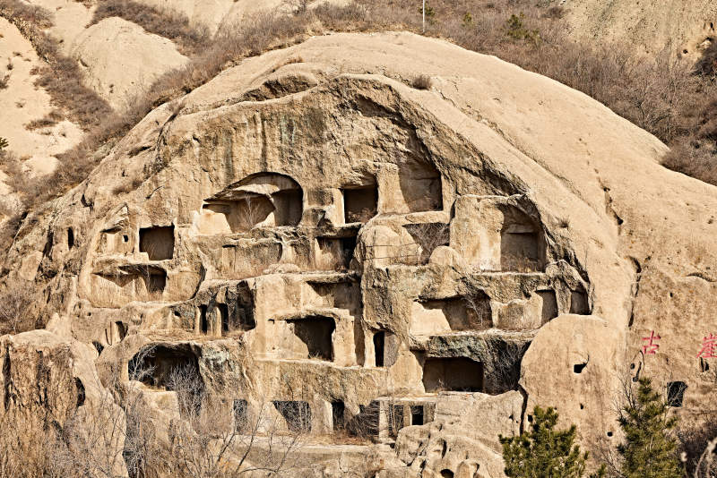 北京延庆古崖居风景区图片