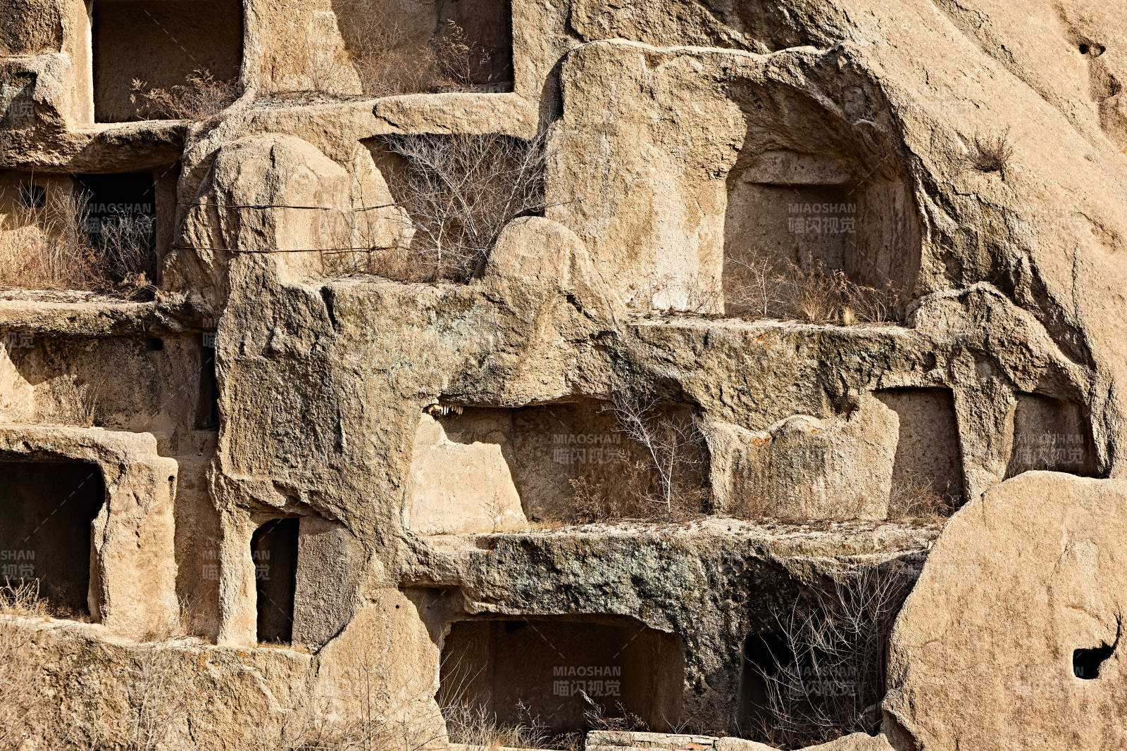 北京延庆古崖居风景区图片