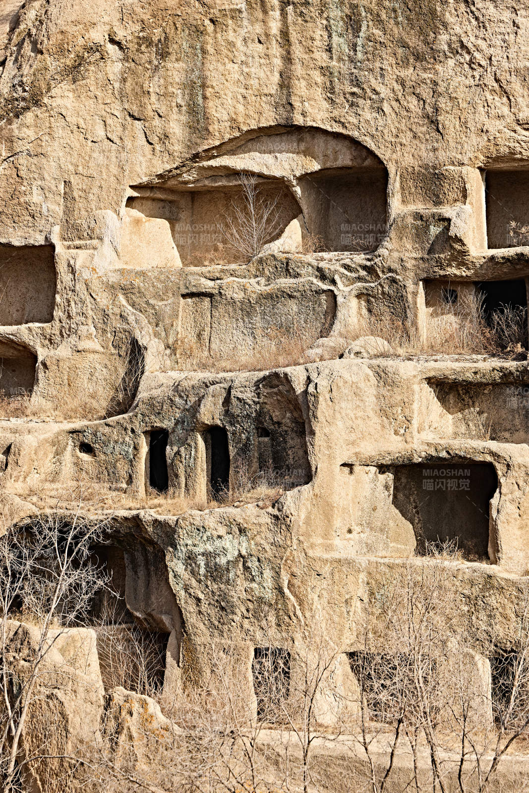 北京延庆古崖居风景区图片