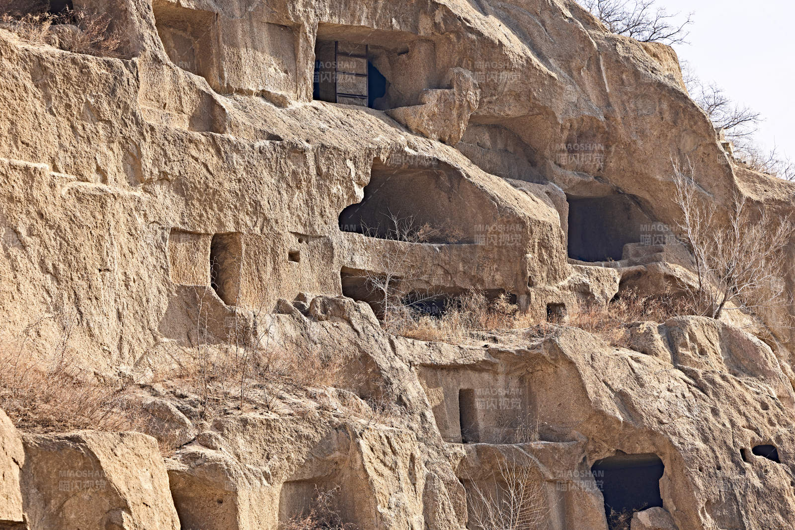 北京延庆古崖居风景区图片
