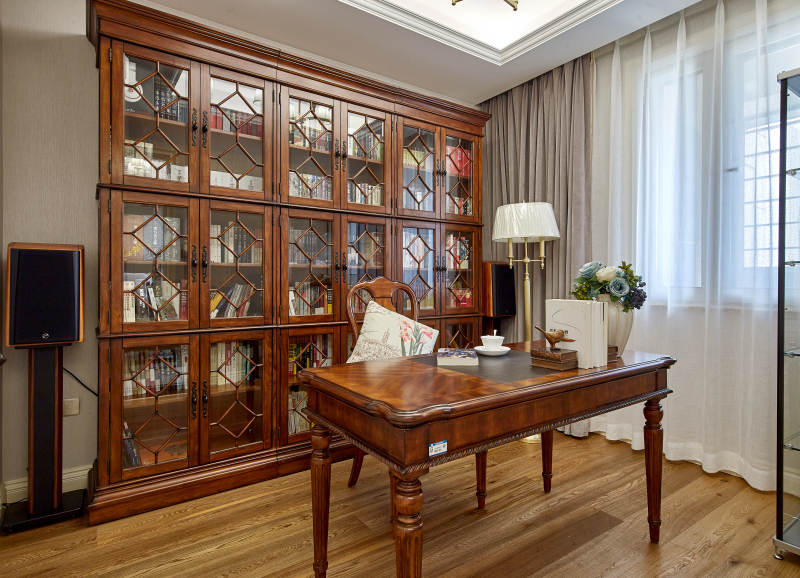 古典书房雅致布置图片