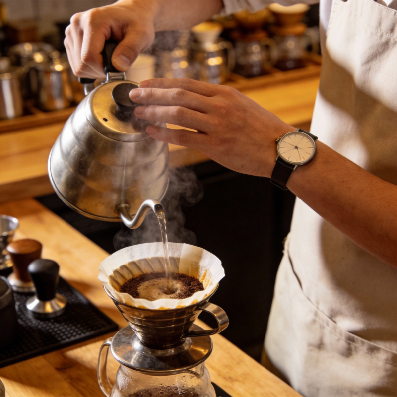 手冲咖啡艺术图片