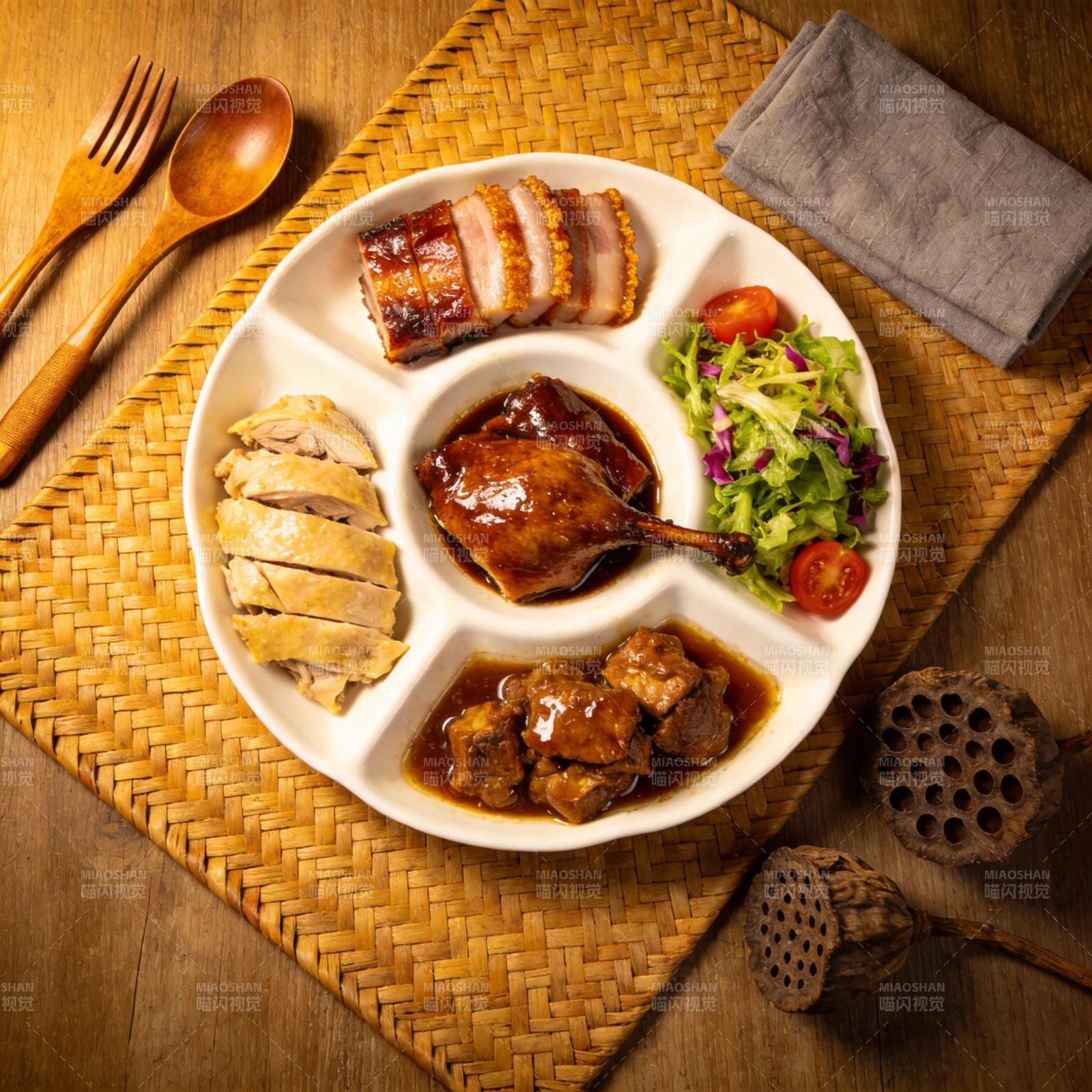 美味拼盘盛宴图片