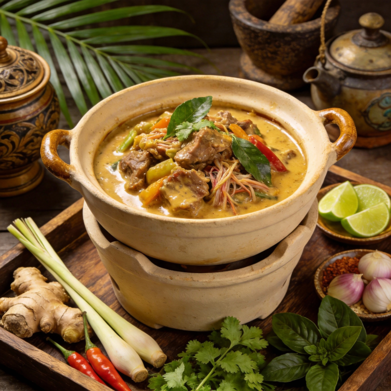 泰式咖喱牛肉图片