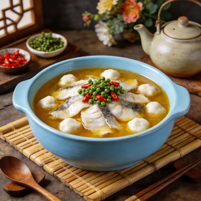 酸汤鱼片图片