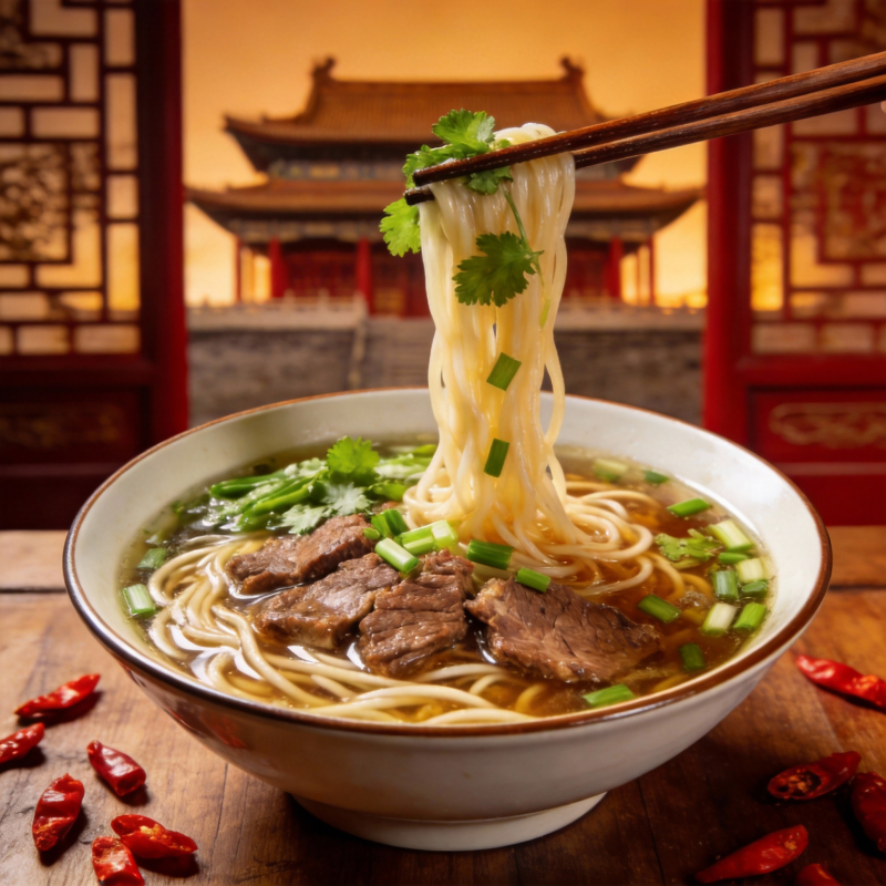 牛肉面 香辣诱人图片