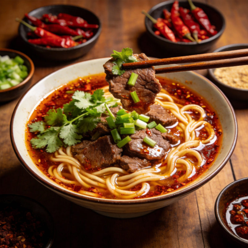 麻辣牛肉面图片