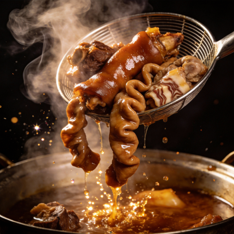 热卤猪蹄飘香图片