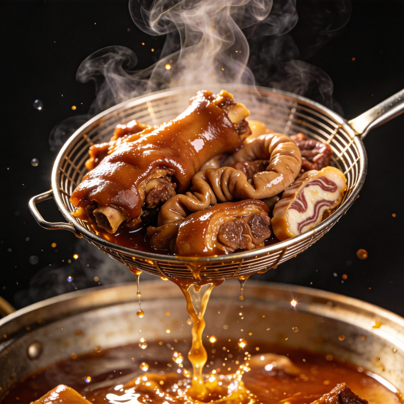 热卤猪蹄飘香图片