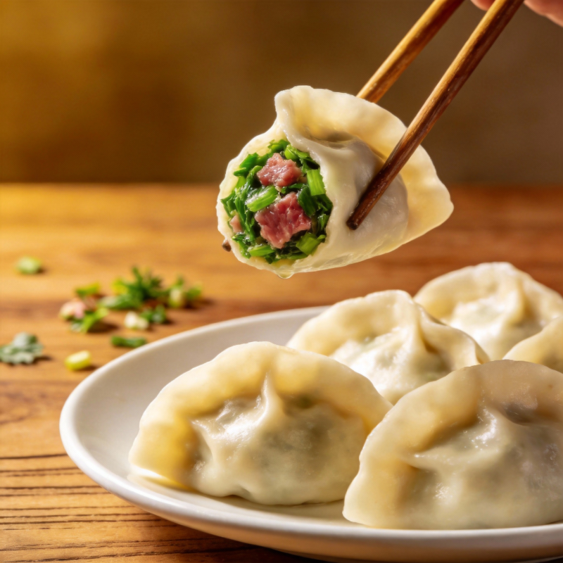 鲜嫩饺子 美味诱人图片