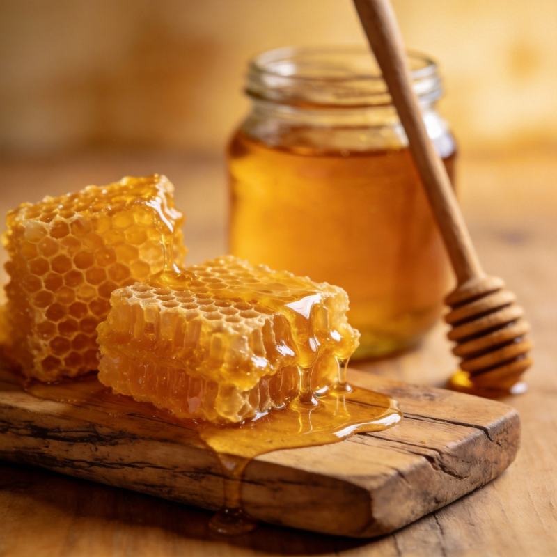 蜂蜜流淌 香甜诱人图片