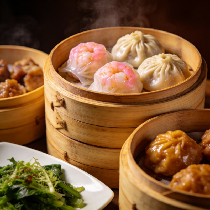 美味蒸点 香气四溢图片