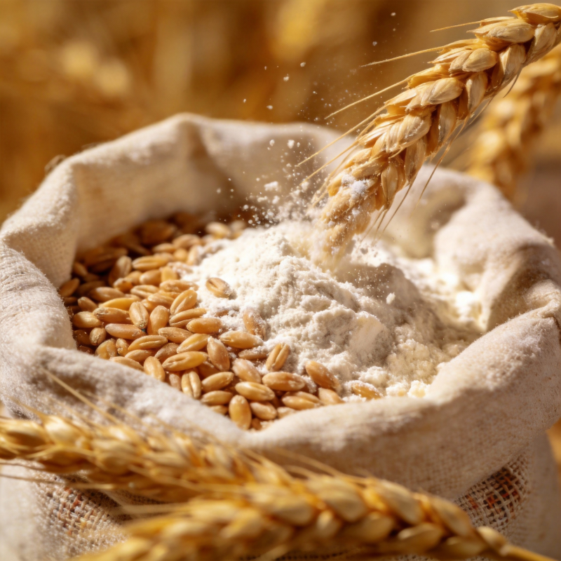 麦香四溢 粒粒金黄图片