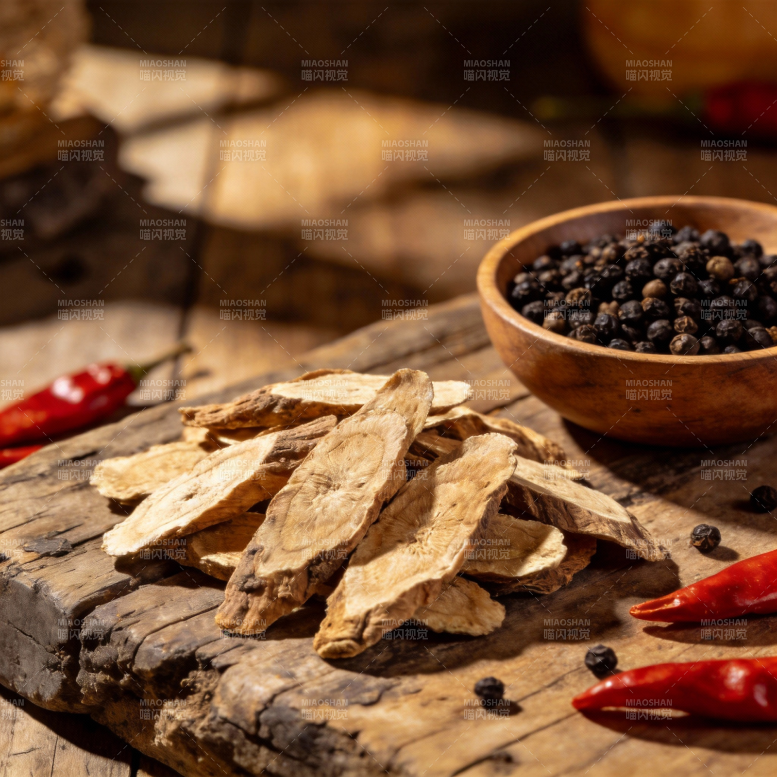 香料与干姜片图片