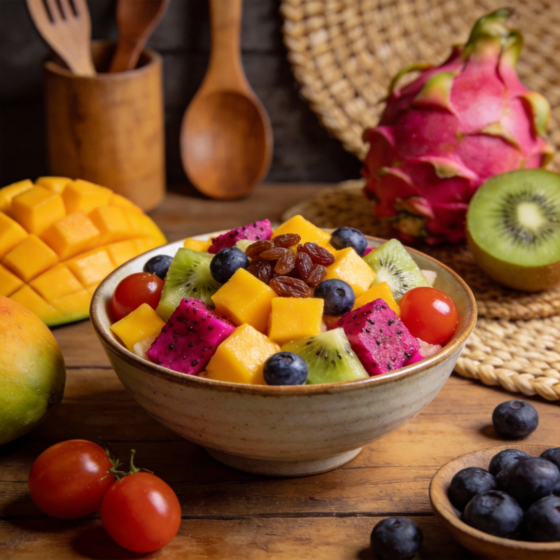 缤纷水果沙拉图片