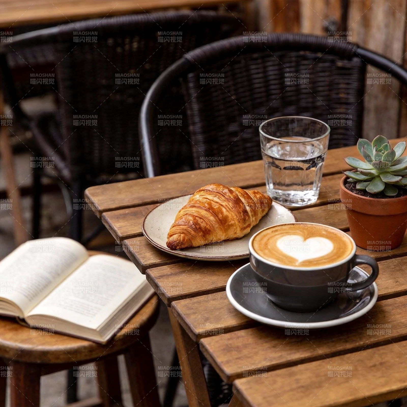 咖啡时光 书香伴我图片