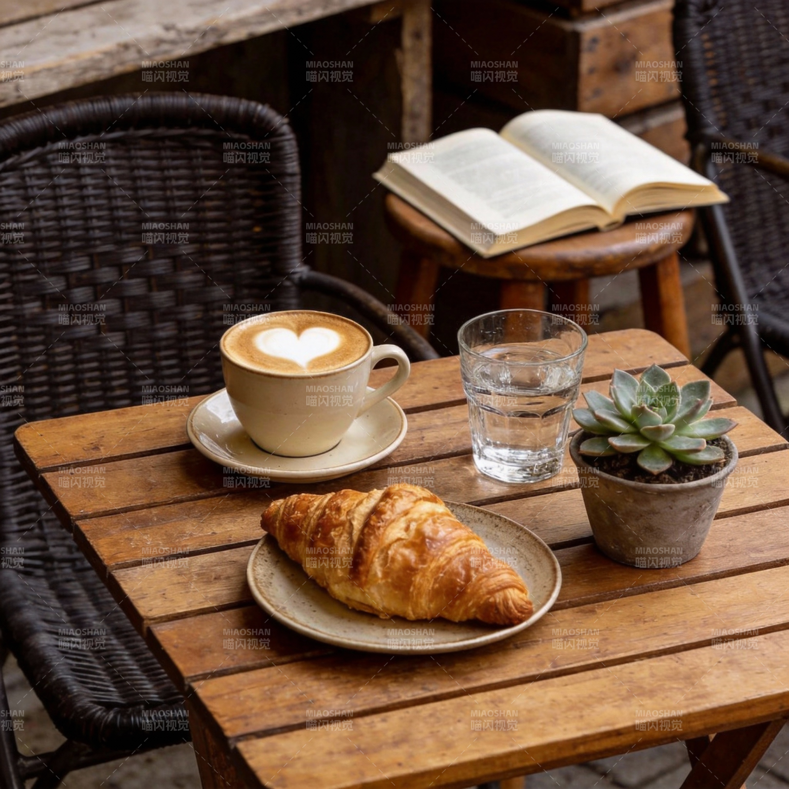 咖啡与书的午后图片