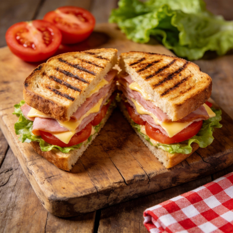 美味三明治图片