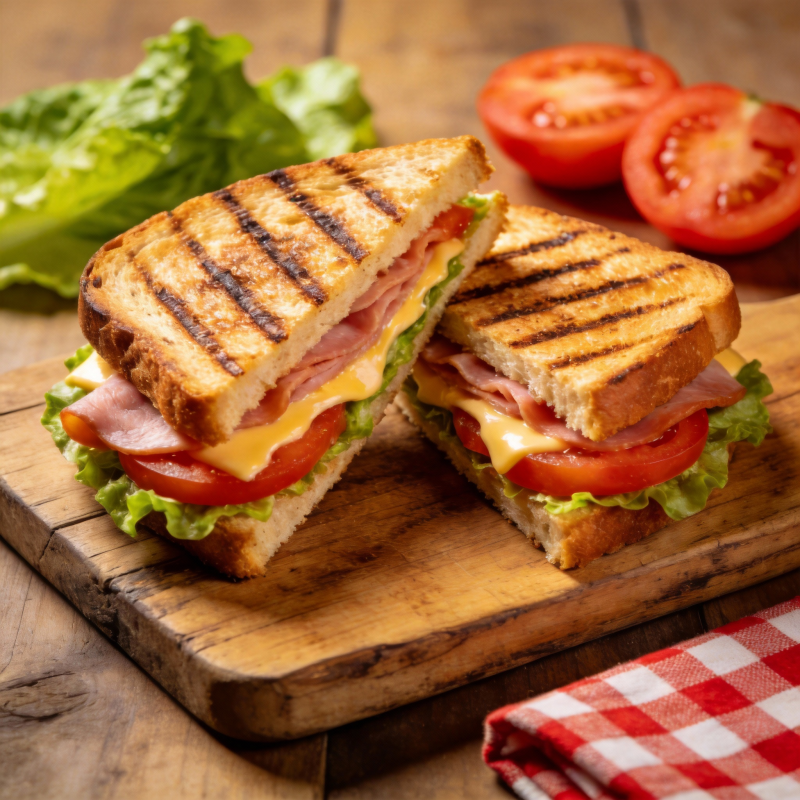 美味三明治图片