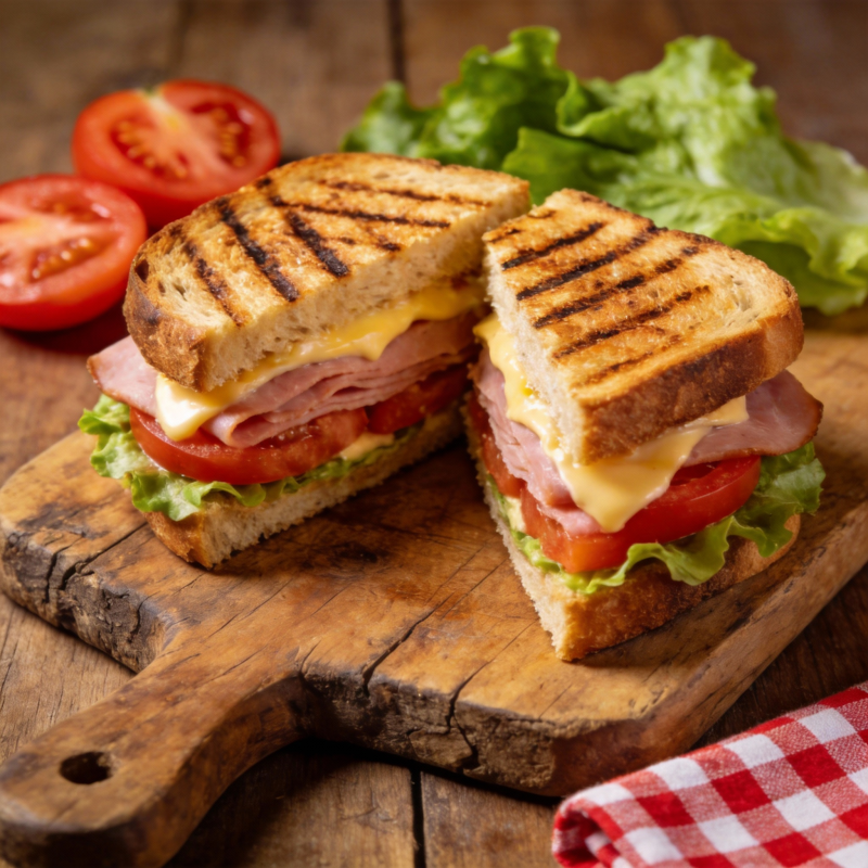 美味三明治图片