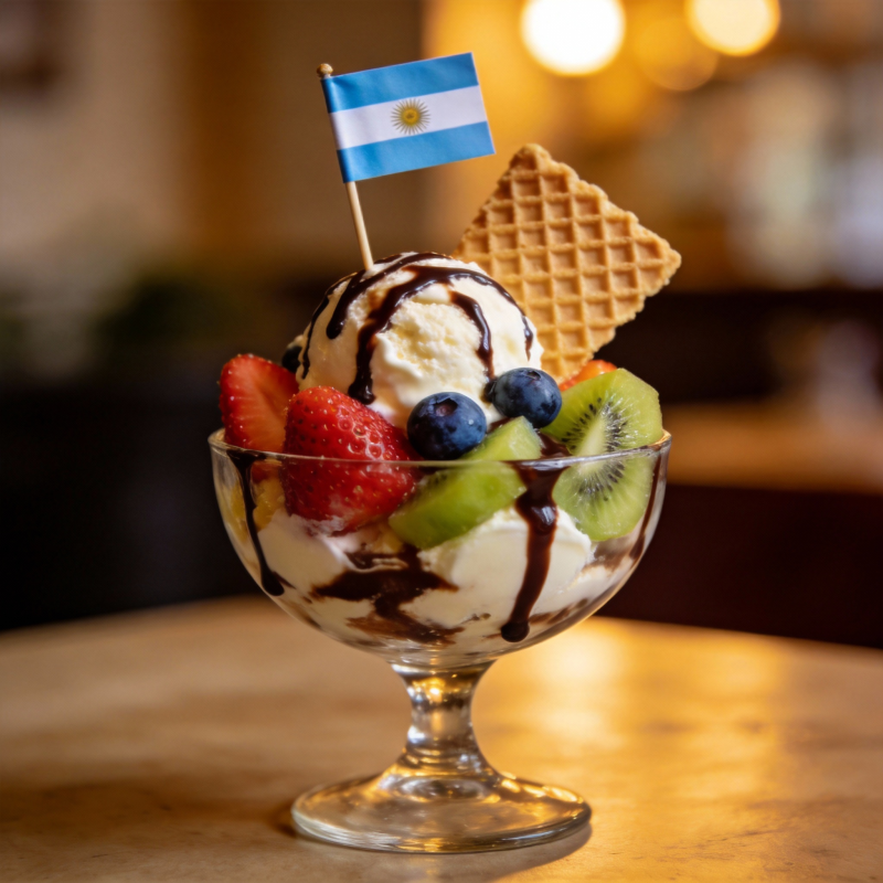 阿根廷风情冰淇淋图片