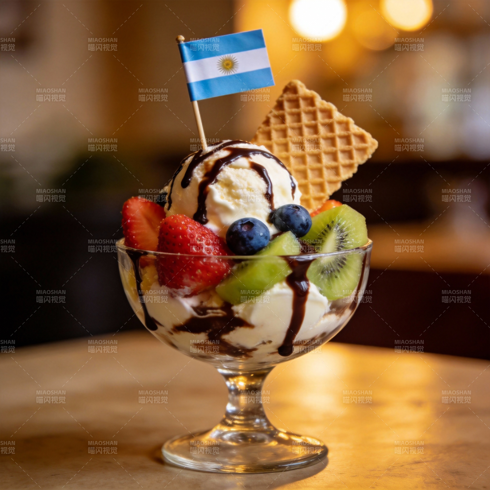 阿根廷风情冰淇淋图片