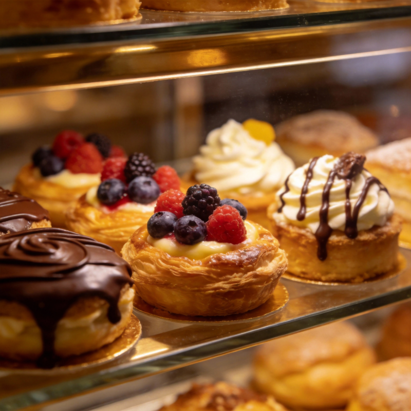 精致甜点展示图片