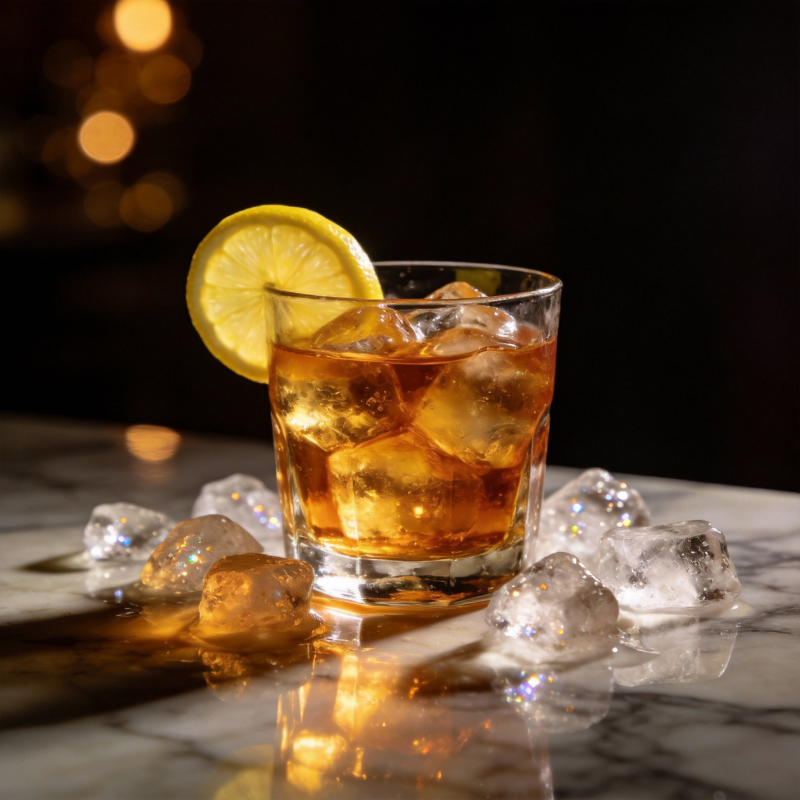 琥珀鸡尾酒图片