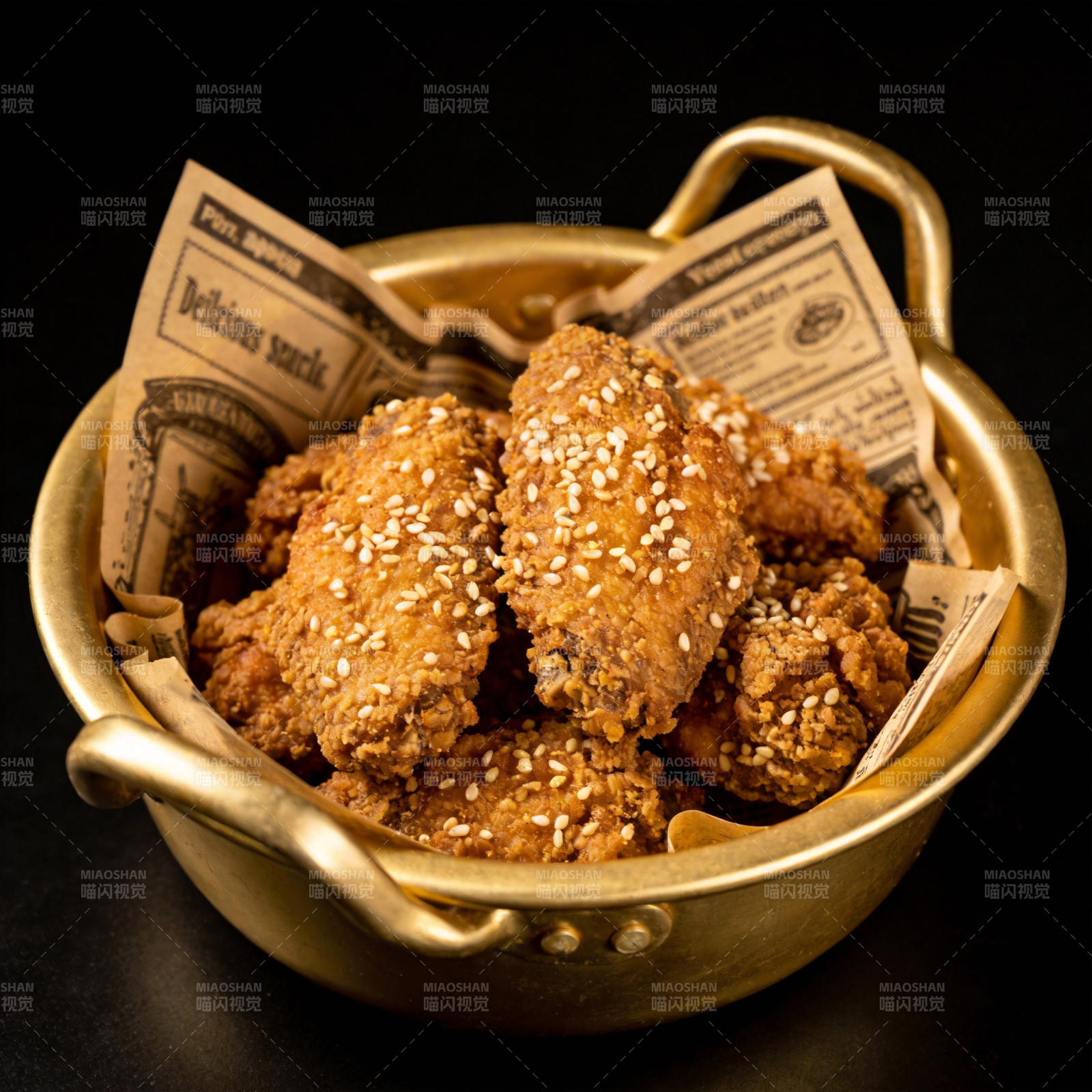 金碗香酥鸡翅图片