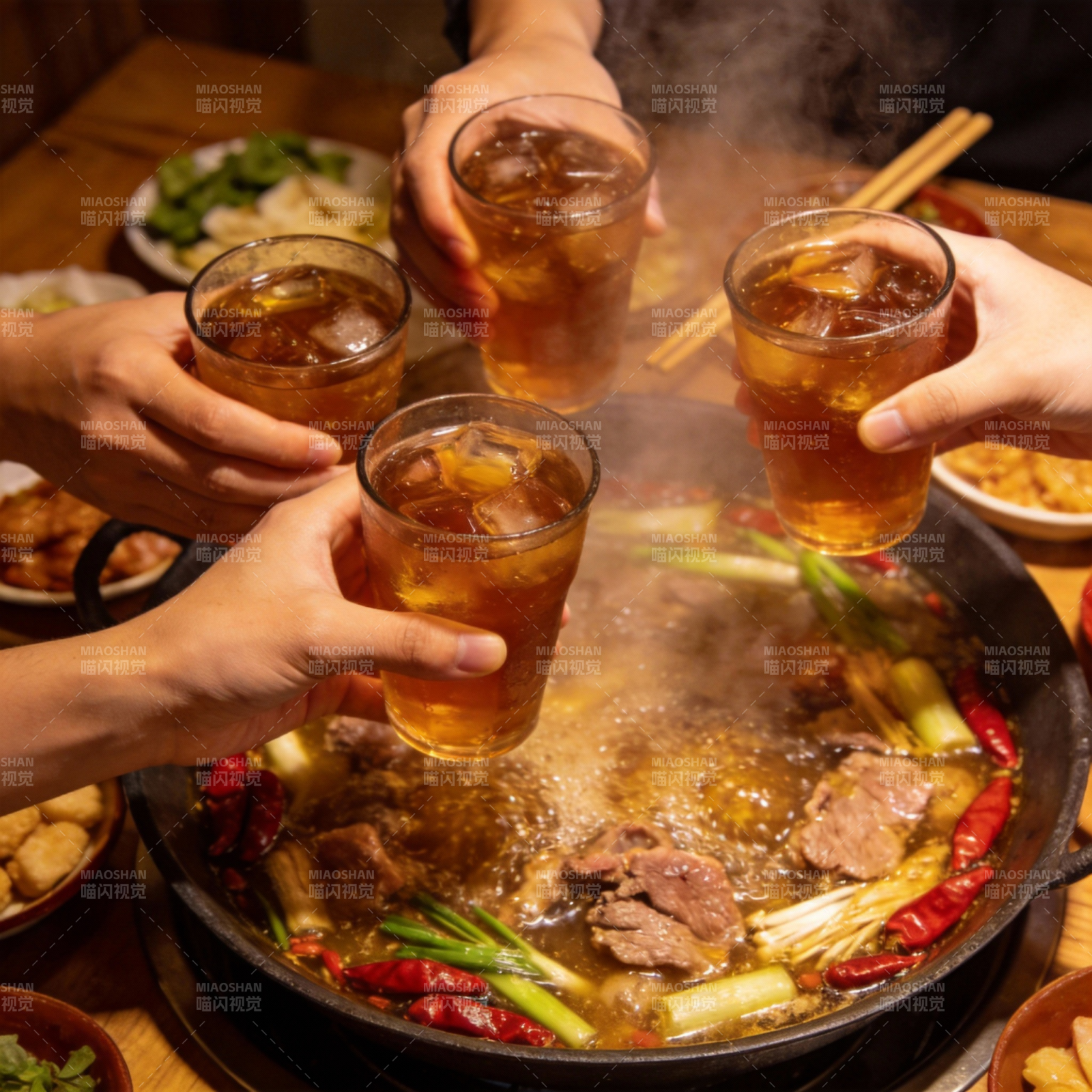 围炉共饮 热辣欢聚图片