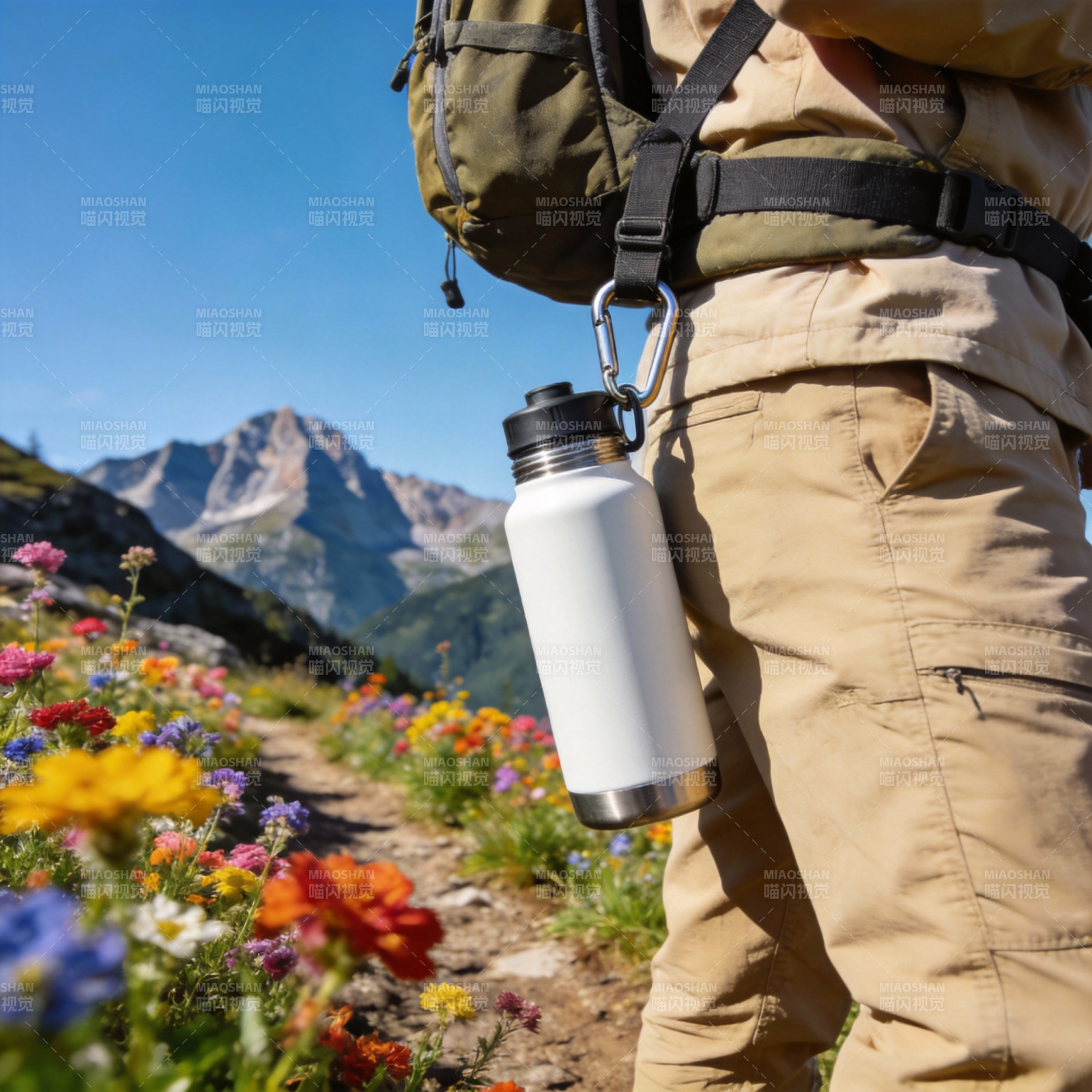 山野徒步 花间行者图片