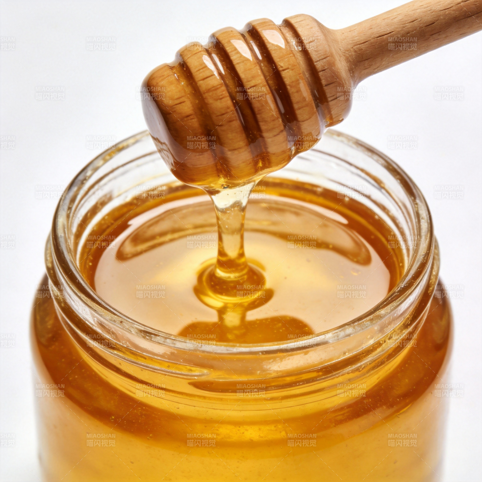 蜂蜜滴落瞬间图片