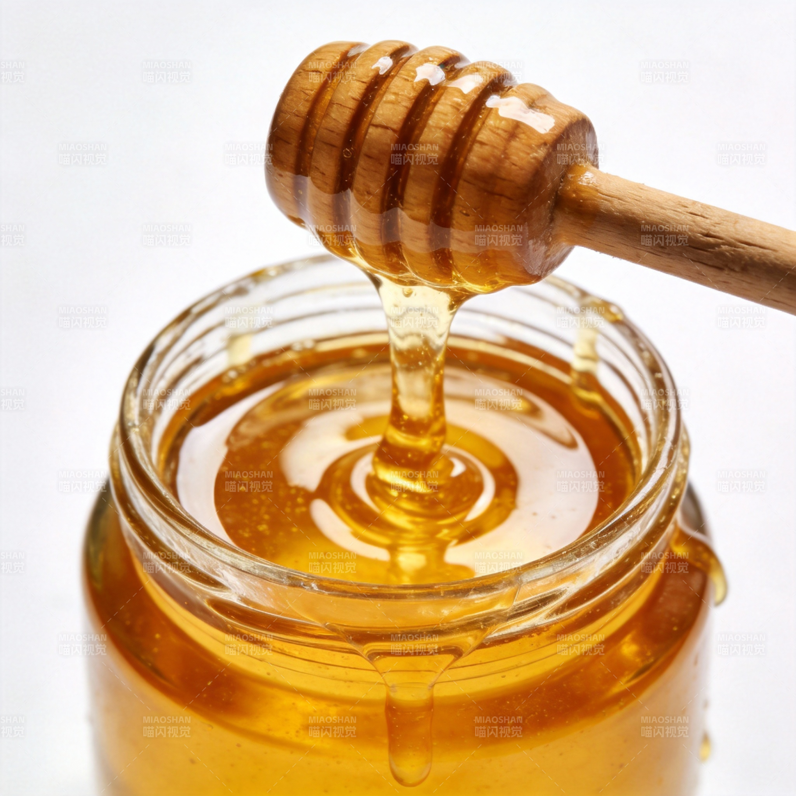 蜂蜜滴落瞬间图片