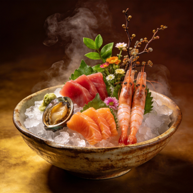 冰镇海鲜拼盘图片