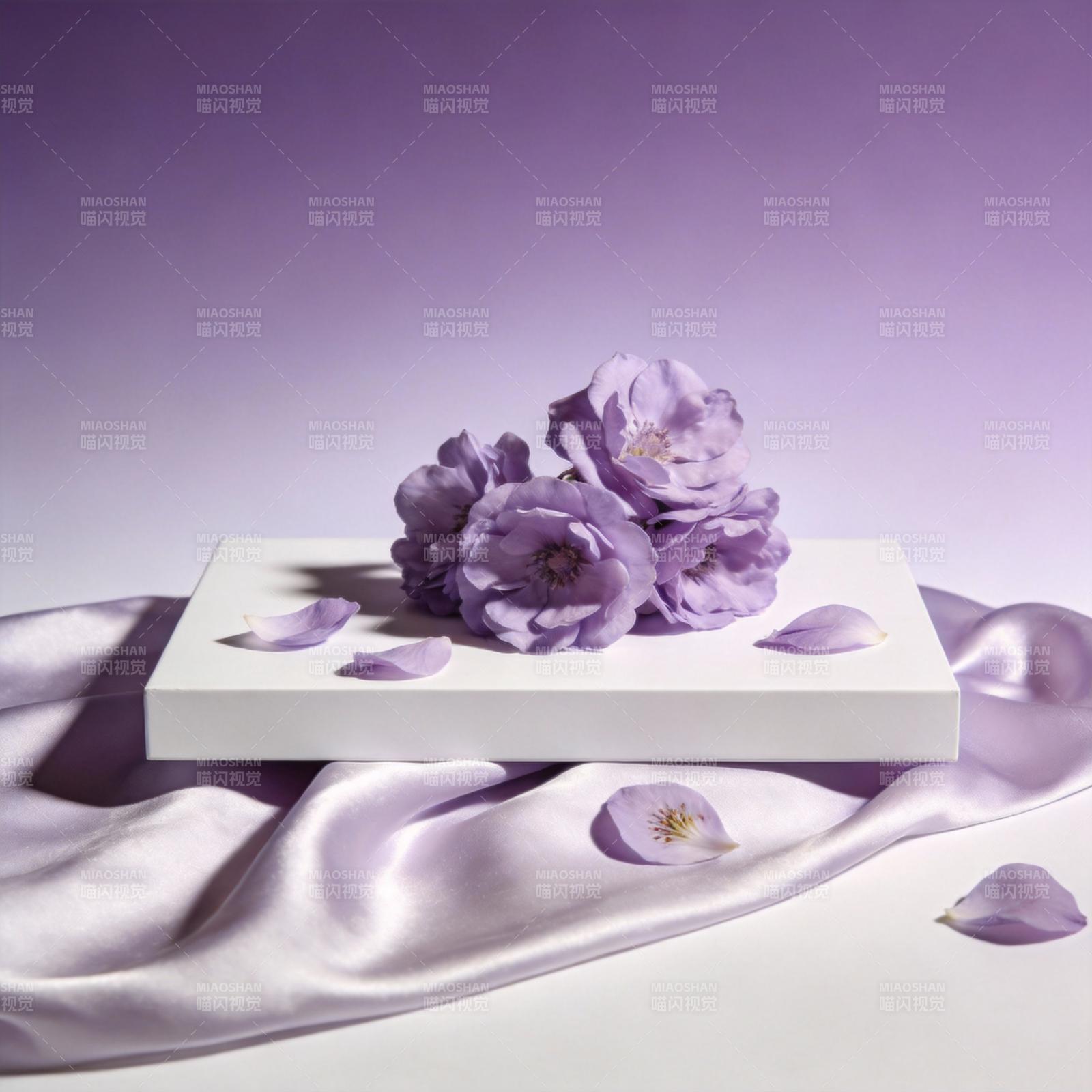 紫花静谧之美图片