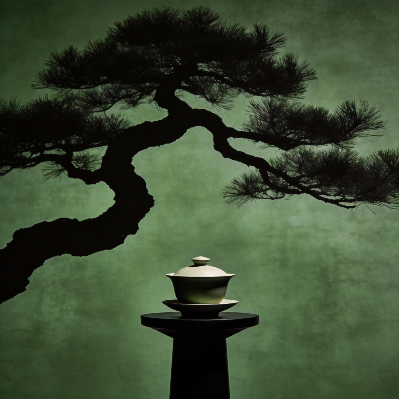 松影茶韵图片