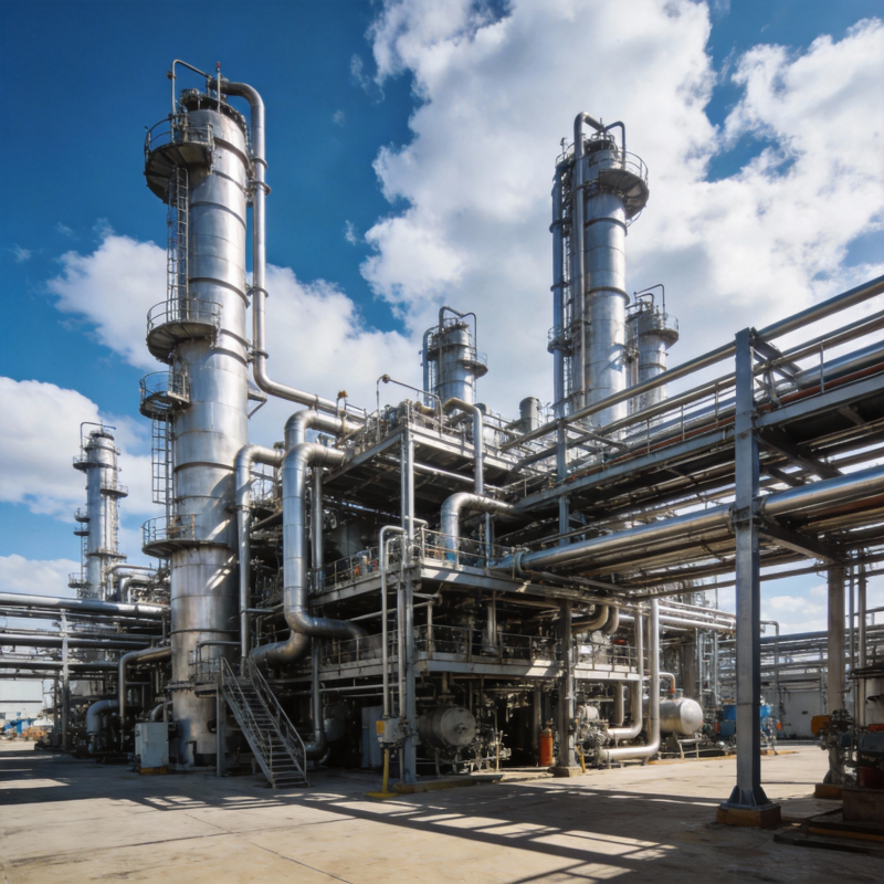 工业厂区全景图片