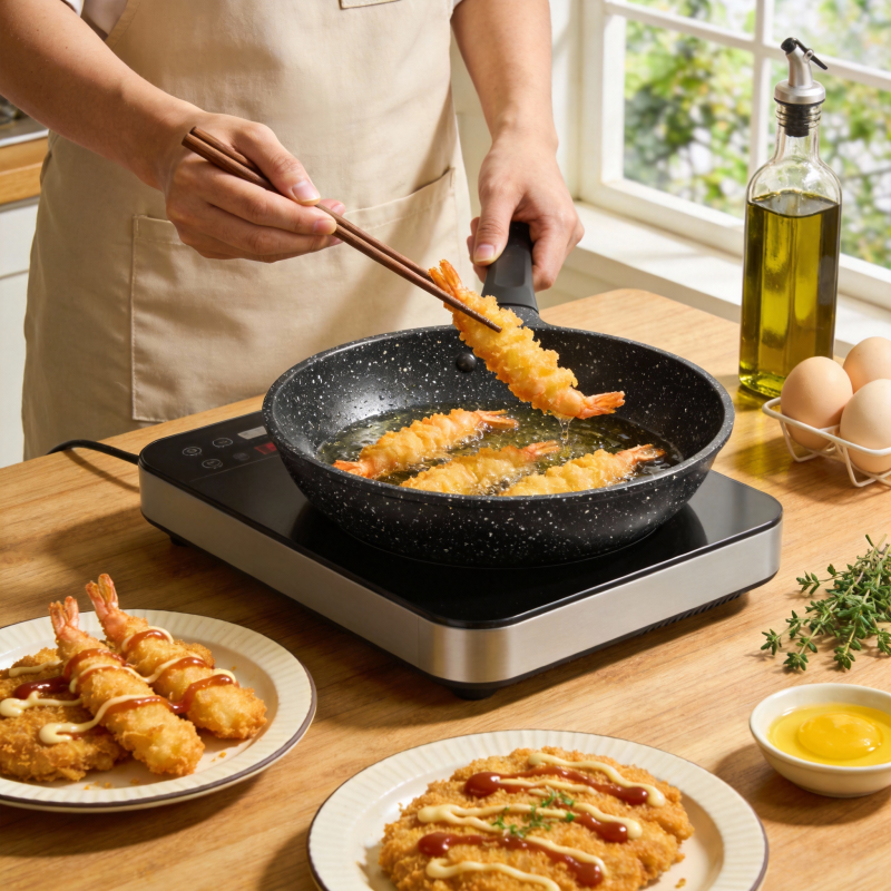 煎虾仁 美味出炉图片