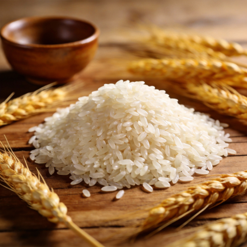 晶莹大米 丰收之源图片