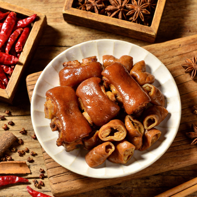 红烧猪蹄配香料图片